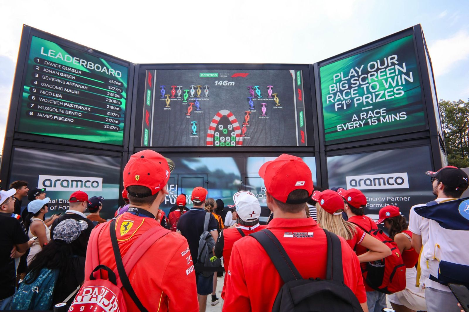 Creating High-Impact F1 Fanzones for Aramco